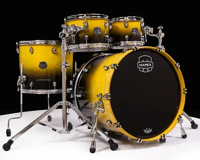 Mapex Saturn 4pc Rock Shell Pack - Sulphur Fade • $1599