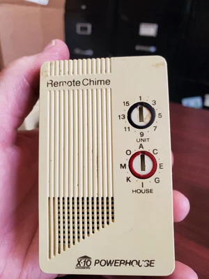 $5.99 • Buy X-10 Powerhouse Remote Controlled Chime SC546