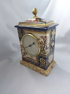 Masons Ironstone Double Landscape  8  Mantle Clock Scarce Piece Lovely  • $62.22