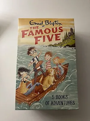 £13.99 • Buy Famous Five Books Collection 5 Books Of Adventures Brand New Sealed Enid Blyton