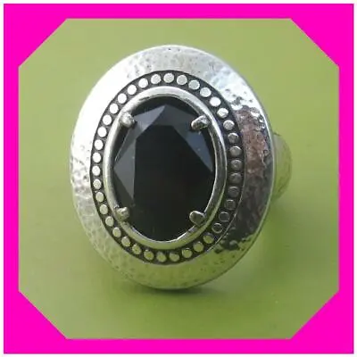 $34.79 • Buy BRIGHTON YOUR TRUE COLOR GRATEFUL BLACK Ring Size 6.5 NWotag