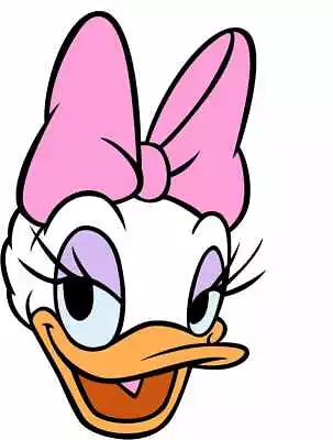 X12 Daisy Duck Glass Vinyl Decal Stickers Colour Zx281 • £4.99