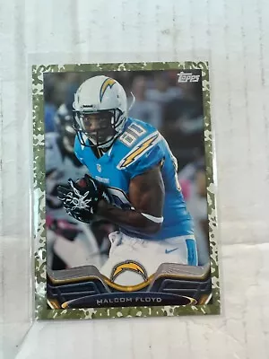 Malcom Floyd 20143 Topps Football Camo Card #118 Serial #299/399 • $2.50