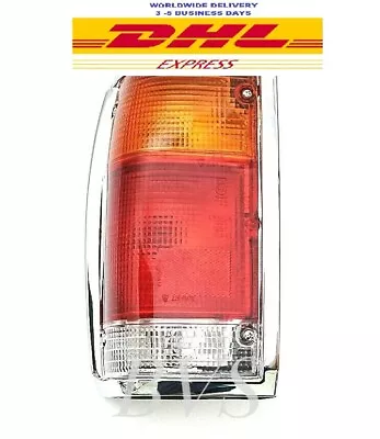 TAIL LIGHT LAMP CHROME EDGE LEFT SIDE For 85-98 Mazda B2000 B2200 B2600 Pickup • $39.45