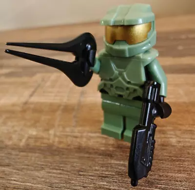 **NEW** LEGO Minifigure With Master Chief Halo Spartan Custom Accessories • $42.71