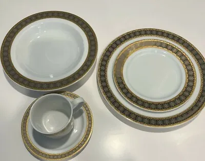  BAUM BROS.  Samantha  Porcelain Dinnerware Various Pieces Excellent Condition   • $8