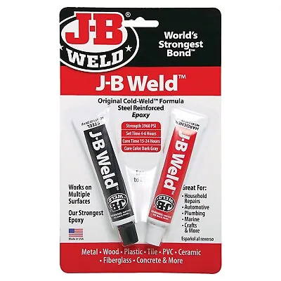$14.50 • Buy JB Weld High Strength Metal Filled Epoxy Adhesive
