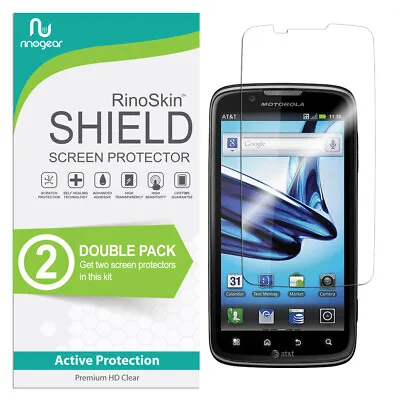 (2-Pack) Motorola Atrix 2 Screen Protector RinoGear • $6.99