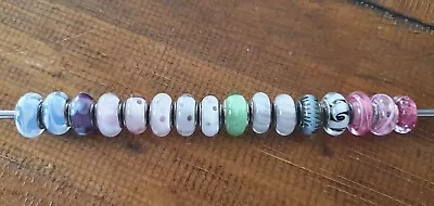 $28 • Buy PANDORA Silver Charms - Choose From A Selection Of Murano Charms