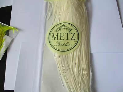  metz Saddle Grade 2 Cream Rooster Cape Hackle Feathers  • $49.55