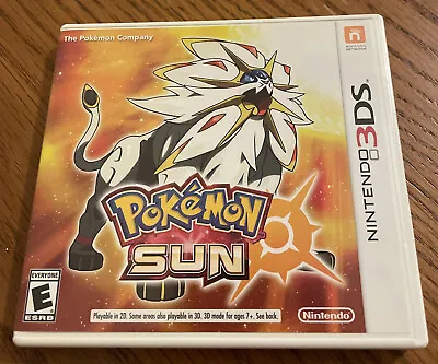 $24.99 • Buy Pokemon Sun Nintendo 3DS Authentic