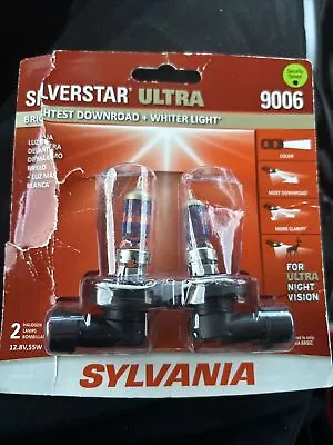 SYLVANIA  9006 SilverStar Ultra - High Performance Halogen Headlight Bulbs • $40