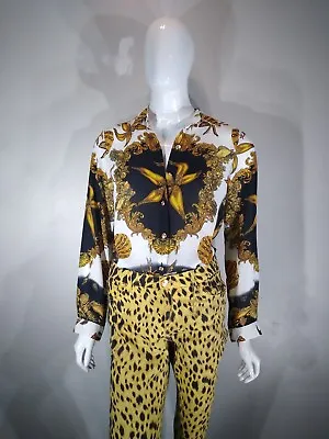 VERSACE  Tresórs De La Mer  Super Rare Runway Shirt Pants Set • $450