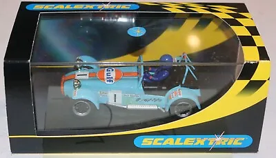 £90 • Buy Scalextric C2490 Caterham 7 GULF Blue/Orange - BRAND NEW/UNRUN Never Out Of Box!