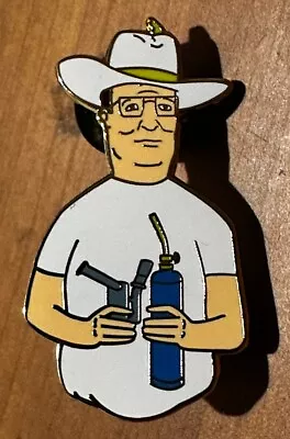 Hank Hill Propane Torch Dab Dabbing Enamel Lapel Hat Pin Badge • $9.99