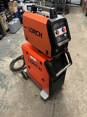 £5400 • Buy Lorch Micormig 400 Amp Control Pro Mig Welder Synergic C/w Mf08 Water Cooled 415