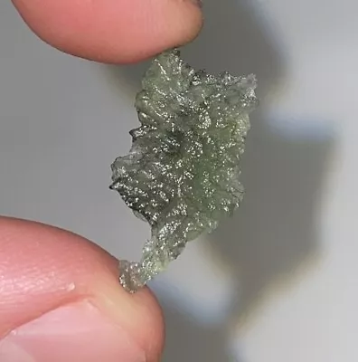 Moldavite .91 Grams 4.55 Ct Grade A Besednice Unique Shape With Certificate • $48