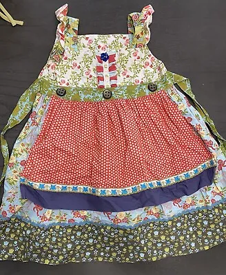 Matilda Jane Serendipity Lucky Stars Knot Dress Size 6 • $24.99