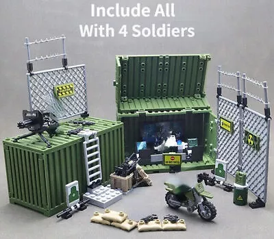 Thunder Combat Command -Upgrade Building Blocks Military Accessories For Lego • $49.62