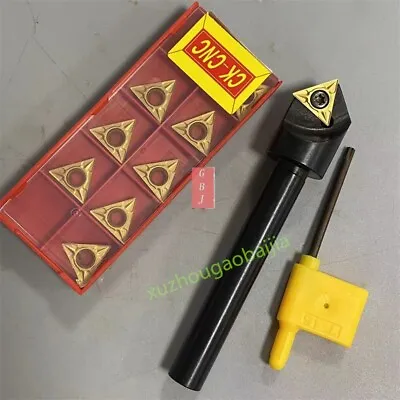 TCM45-C12-20-110-1T 45° Indexable Chamfering Arbor + 10PCS TCMT16T304 Insert • $16.50