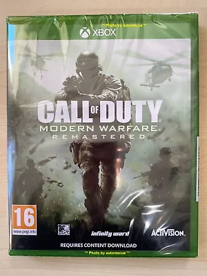 Call Of Duty Modern Warfare Remastered (2017) 'New & Sealed'  XBOX ONE • £15.97