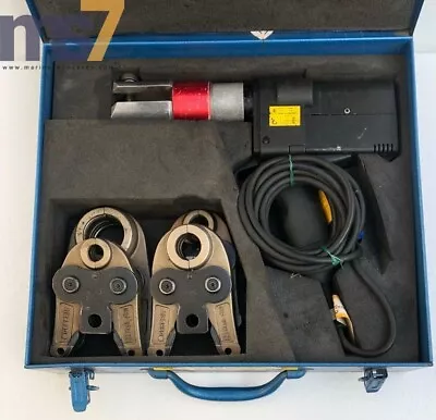 Klauke Unp 2/115 Electric Crimping Tool With 4 Die Sets 110v • $1026.89