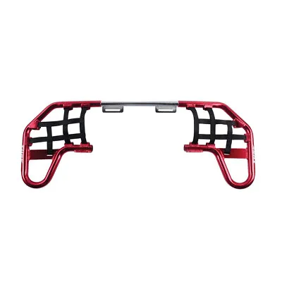 Tusk Nerf Bars With Webbing Red Fits SUZUKI Z400 KAWASAKI KFX400 ARCTIC CAT • $123.96