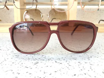 Vintage 1970s Mens  Double Bridged STYLE   GLENN  Sunglasses SZ 57-20-140 • $26.99