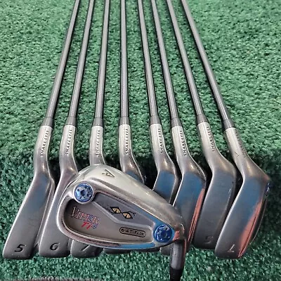 Snake Eyes VIPER Ti-4 RH Iron Set 5-PW SW LW AW SK Fiber R Flex Graphite Clubs • $124.95