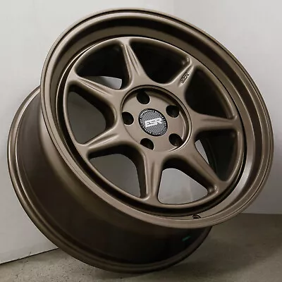 18x9.5 Bronze Wheels ESR CR7 5x100 22 (Set Of 4)  72.56 • $1159