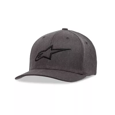 Alpinestars Ageless Curve Hat/Cap - Charcoal Heather/Black • $39.99