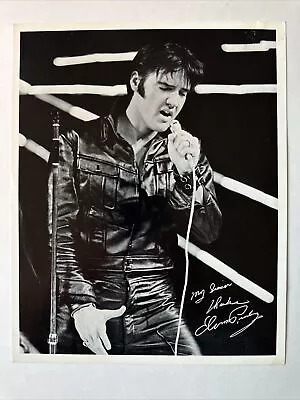 Elvis Presley Promo Photo 8.5x11 Inches Printed Signature Very Rare Order Sheet • $200