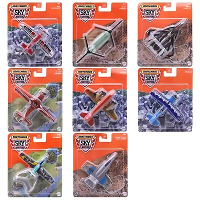 Matchbox Sky Busters Commercial Aircraft 1:64 Diecast Model Airplane Toys Y Pick • $10.99