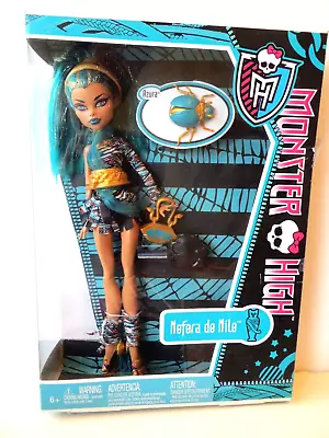 Monster High Nefera De Nile First Wave Doll Reboxedwith Pet And Brush.2012. • $84.99