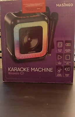 Masingo Karaoke Machine Bicanto C7. NEW • $49.95