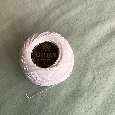 LJILJAN KACKANAC 40 Thread For Crochet Or Lacemaking  • £4