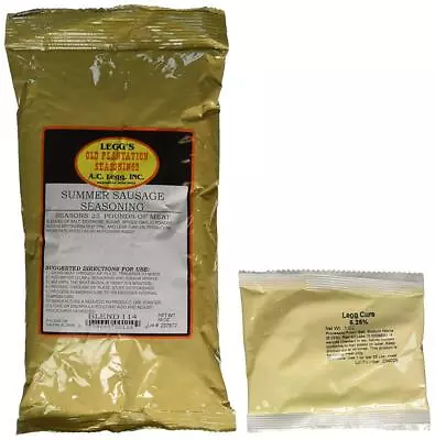 A.C. Legg - Summer Sausage Seasoning For 50 Pounds Of Meat (2 Pack. - 18...  • $28.36