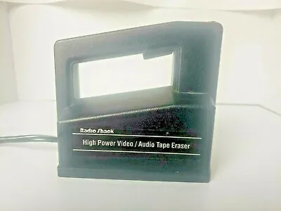 VTG Radio Shack Realistic (44-233A) High Power Video / Audio Tape Eraser Tested • $37.06