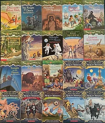 Lot Of 20 Magic Tree House Books By Mary Pope Osborne • $15.37