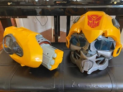 $47.99 • Buy Transformers Bumblebee Talking Helmet & Plasma Arm Cannon SET Halloween Costume