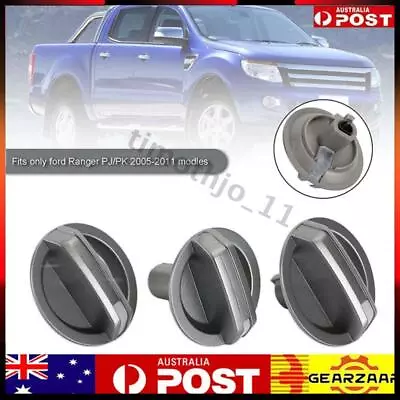 3Pcs AC Heater Fan Control Knobs Fit For Ford Ranger PJ PK Mazda BT-50 2006-2011 • $17.57