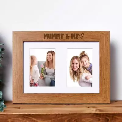 Mummy And Me Photo Picture Frame Double 6x4 Inch C28-A4-112 • £19.99