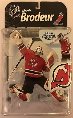 Martin Brodeur NHL Macfarlane 2009 Series 22 New Jersey Red Jersey New/Sealed • $45