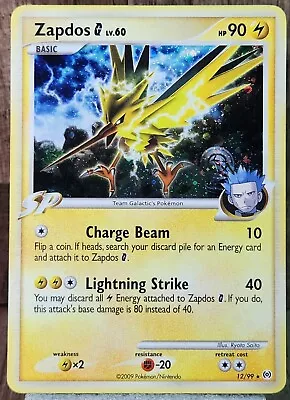 Pokémon TCG Zapdos G Arceus 12/99 Holo Rare Pokemon Card  • $7.99