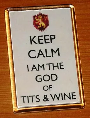 Tyrion Lannister Game Of Thrones Keep Calm Quote Fridge Magnet • £2.30