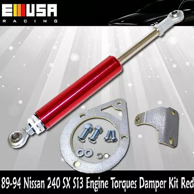 For 89-94 240SX S13 Engine Torques Damper Kit  SR20DET Engine Only RED • $39.99