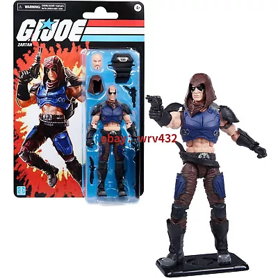 6  Hasbro G.I. Joe Classified Series Retro Cardback Zartan Official In Stock • $38.88