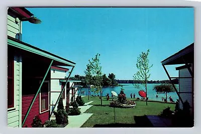 Magician Lake MI-Michigan Tuveson's Resort Advertising Vintage Postcard • $7.99