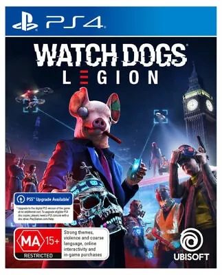 Watch Dogs: Legion -- Standard Edition (Sony PlayStation 4 2020) • $10
