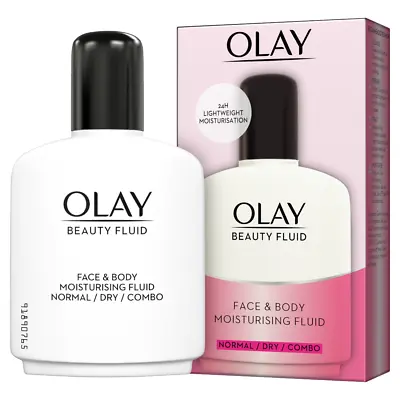 $23.86 • Buy Olay Beauty Fluid Moisturizer Face & Body Normal,Dry,Combo 200 Ml